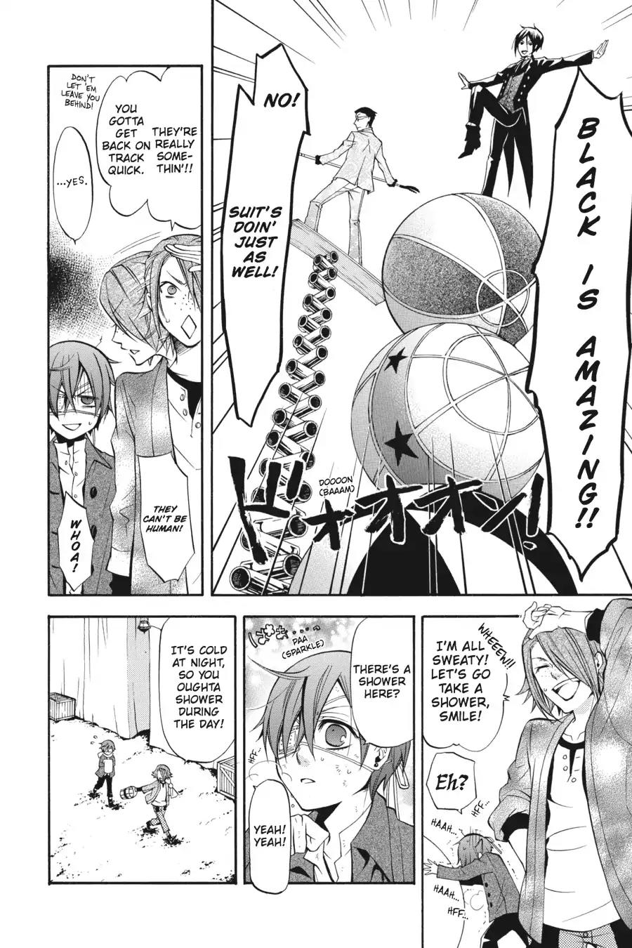 Kuroshitsuji Chapter 27 page 12 - Chapter 27: At midnight: The Butler, Performs