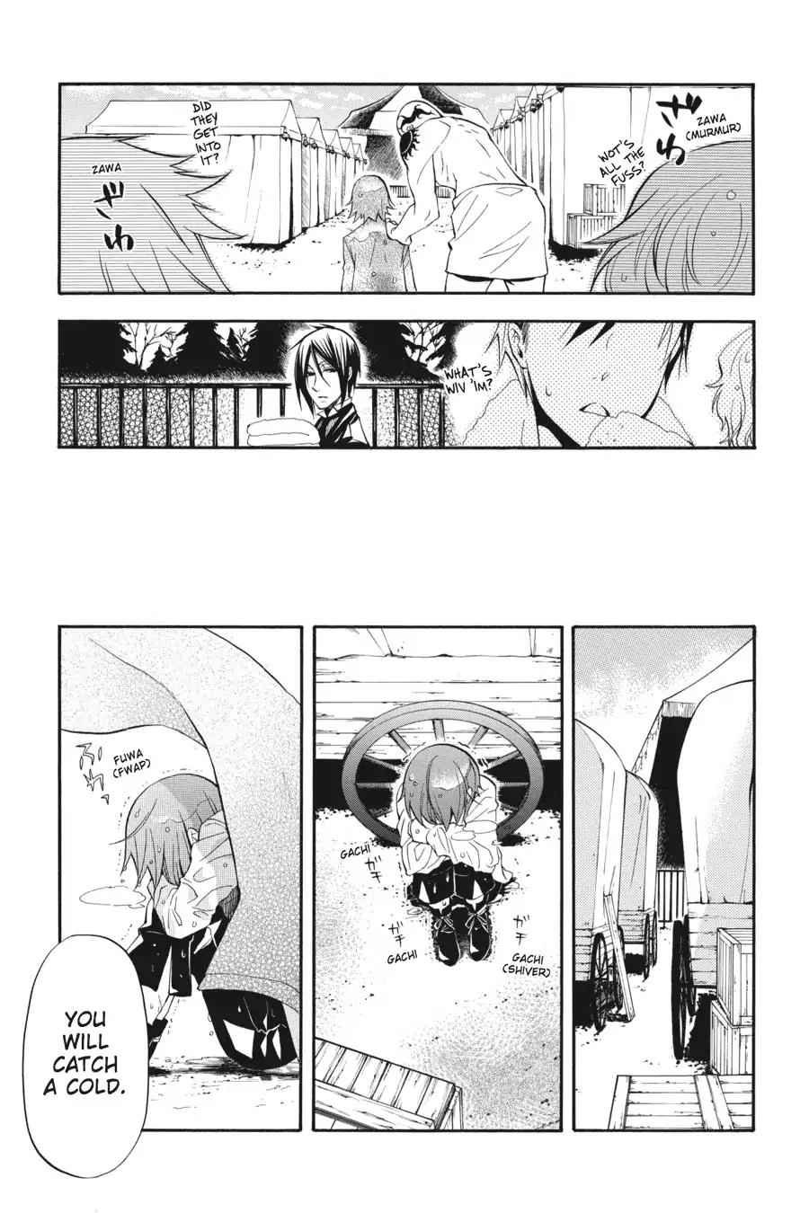 Kuroshitsuji Chapter 27 page 17 - Chapter 27: At midnight: The Butler, Performs