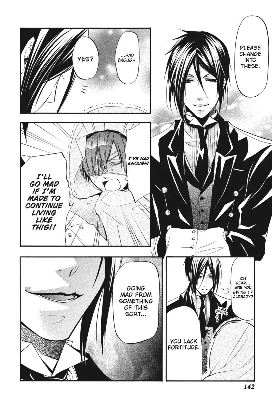 Kuroshitsuji Chapter 27 page 18 - Chapter 27: At midnight: The Butler, Performs