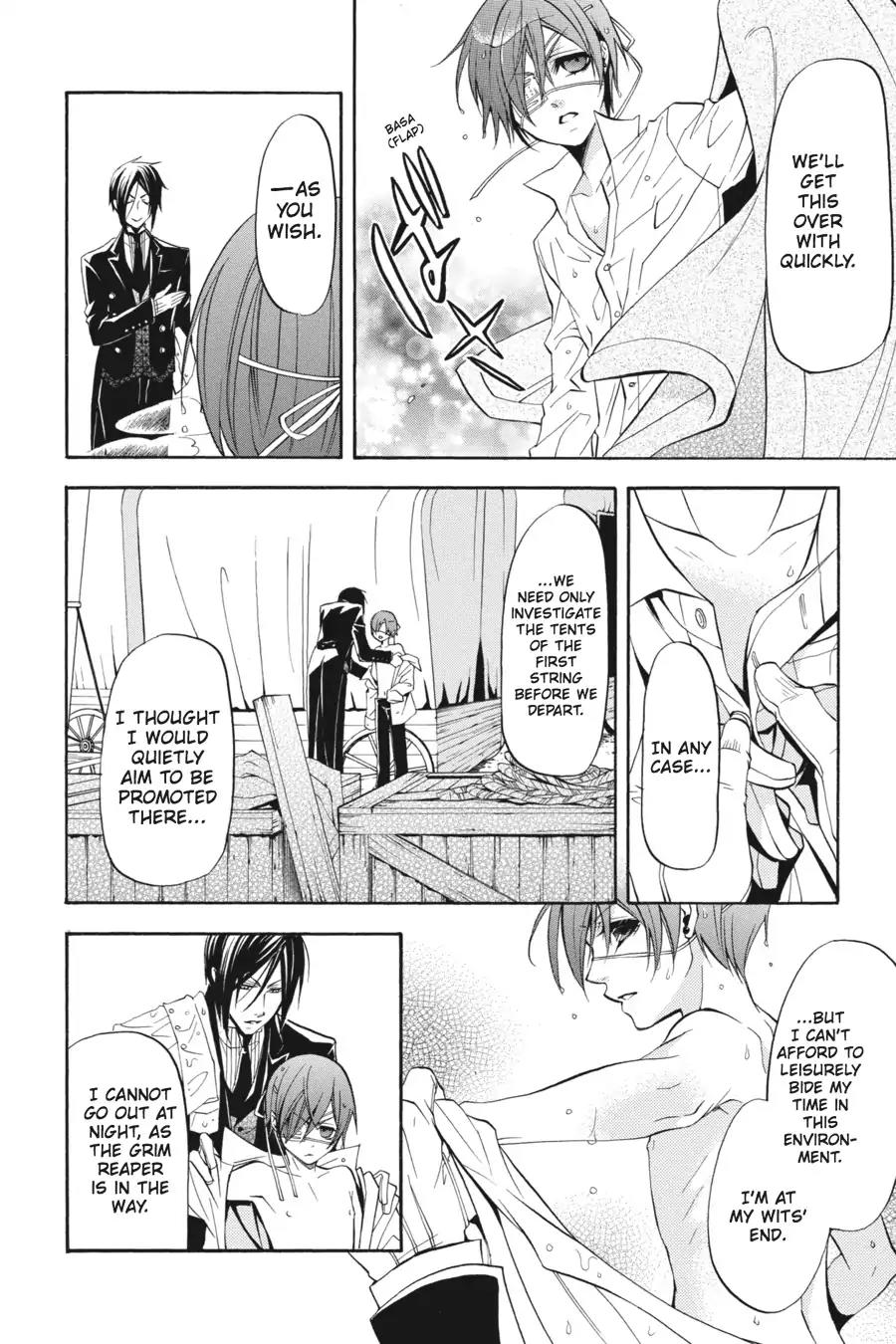Kuroshitsuji Chapter 27 page 20 - Chapter 27: At midnight: The Butler, Performs