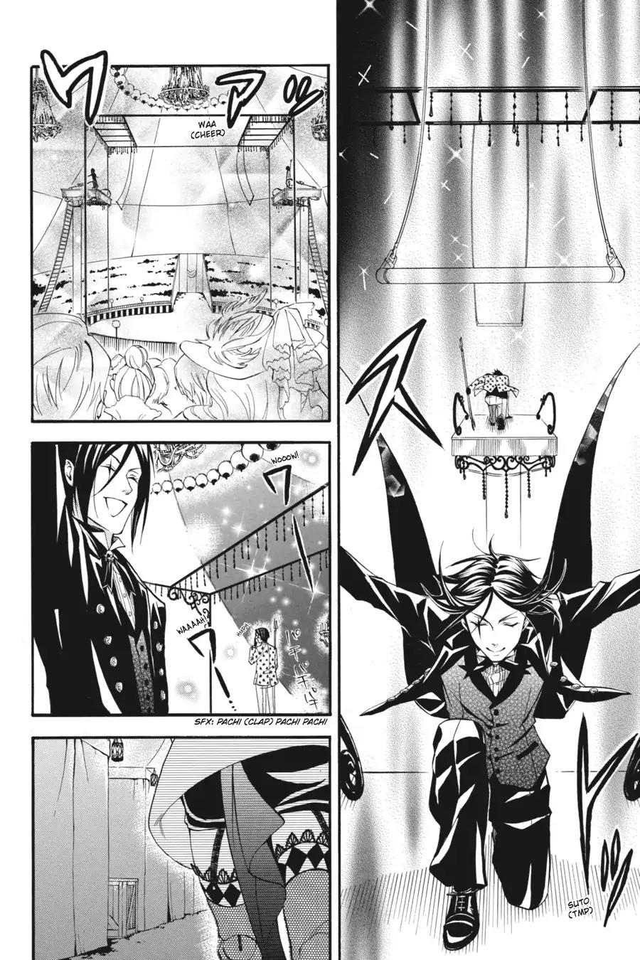 Kuroshitsuji Chapter 27 page 36 - Chapter 27: At midnight: The Butler, Performs