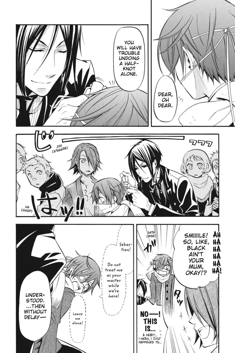 Kuroshitsuji Chapter 27 page 8 - Chapter 27: At midnight: The Butler, Performs