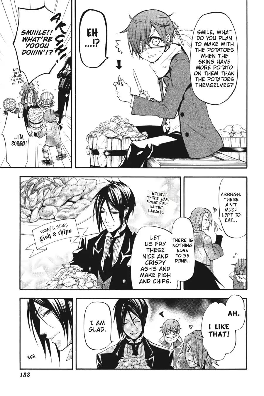 Kuroshitsuji Chapter 27 page 9 - Chapter 27: At midnight: The Butler, Performs