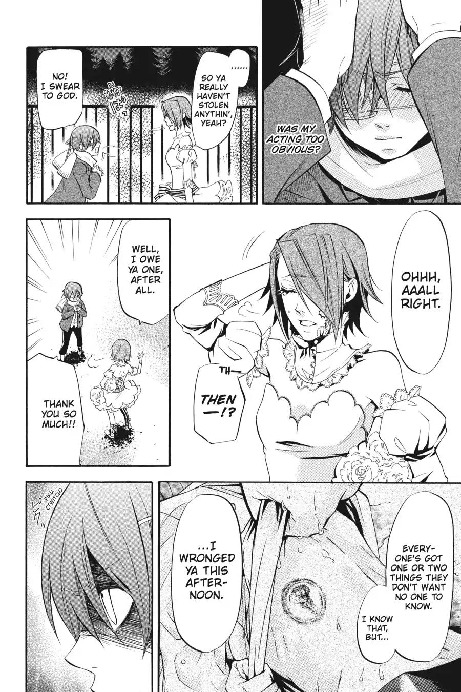 Kuroshitsuji Chapter 28 page 11 - Chapter 28: In the Morning: The Butler, Parleying