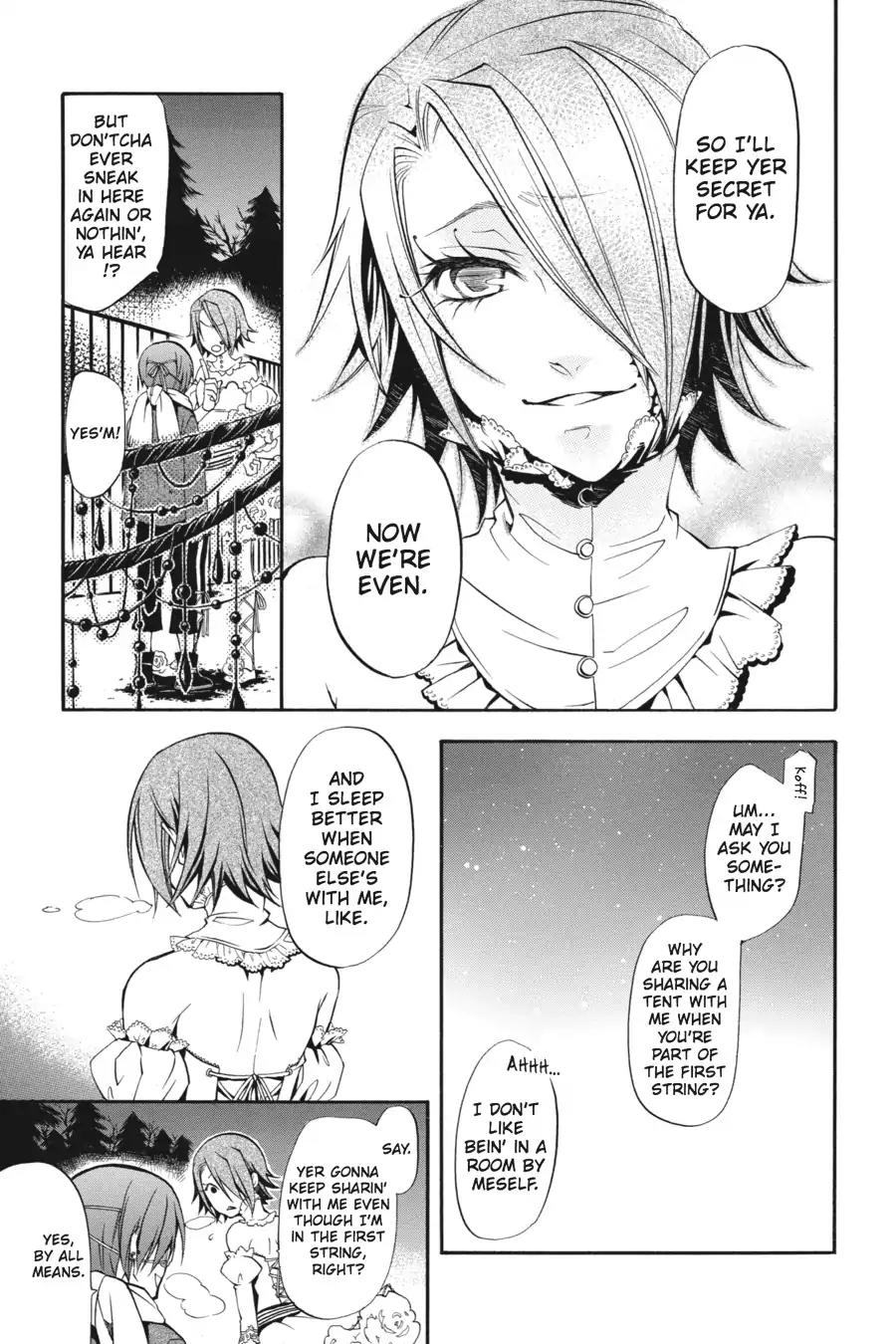 Kuroshitsuji Chapter 28 page 12 - Chapter 28: In the Morning: The Butler, Parleying