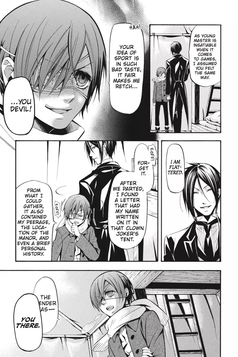 Kuroshitsuji Chapter 28 page 16 - Chapter 28: In the Morning: The Butler, Parleying