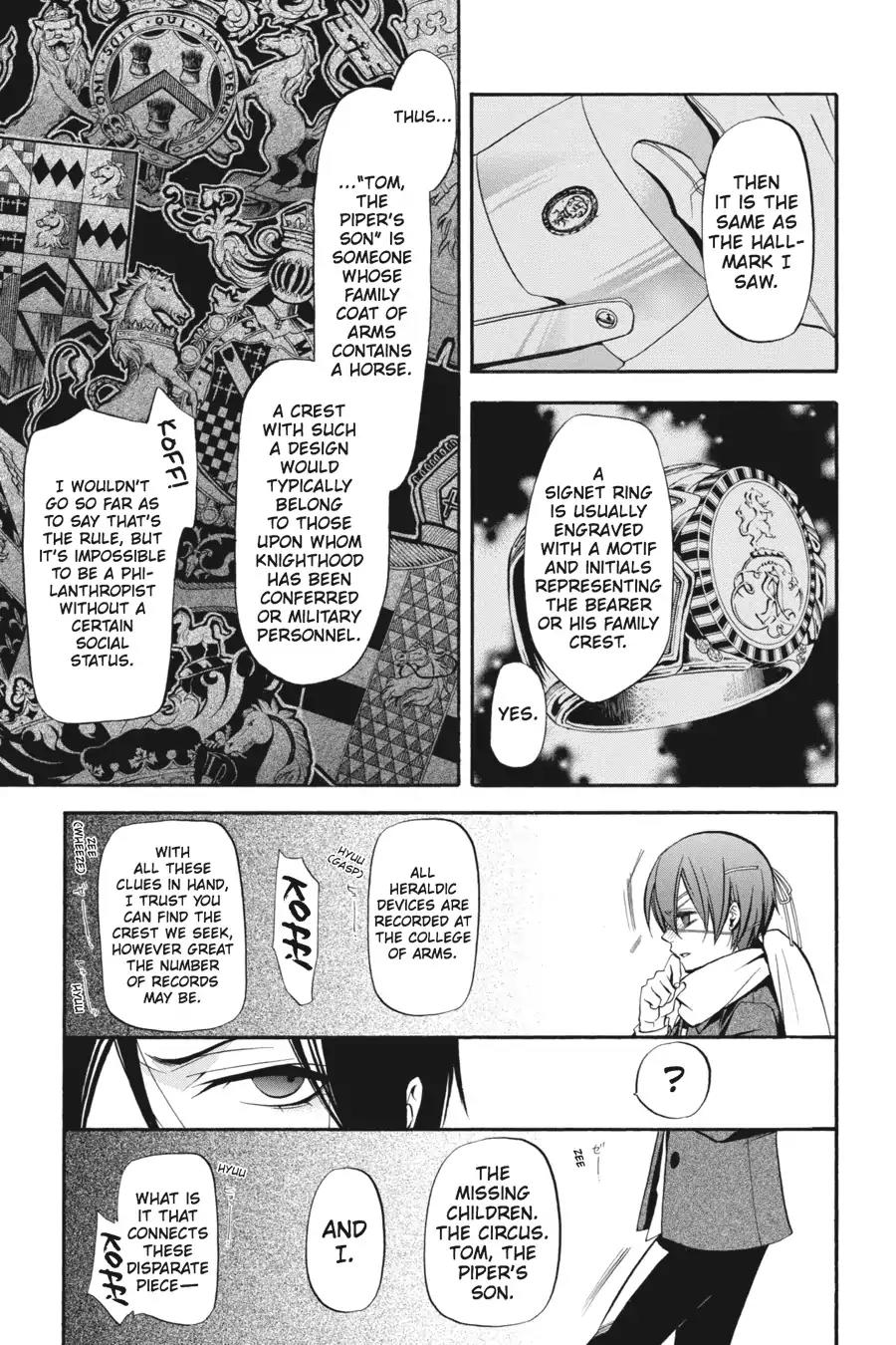 Kuroshitsuji Chapter 28 page 18 - Chapter 28: In the Morning: The Butler, Parleying