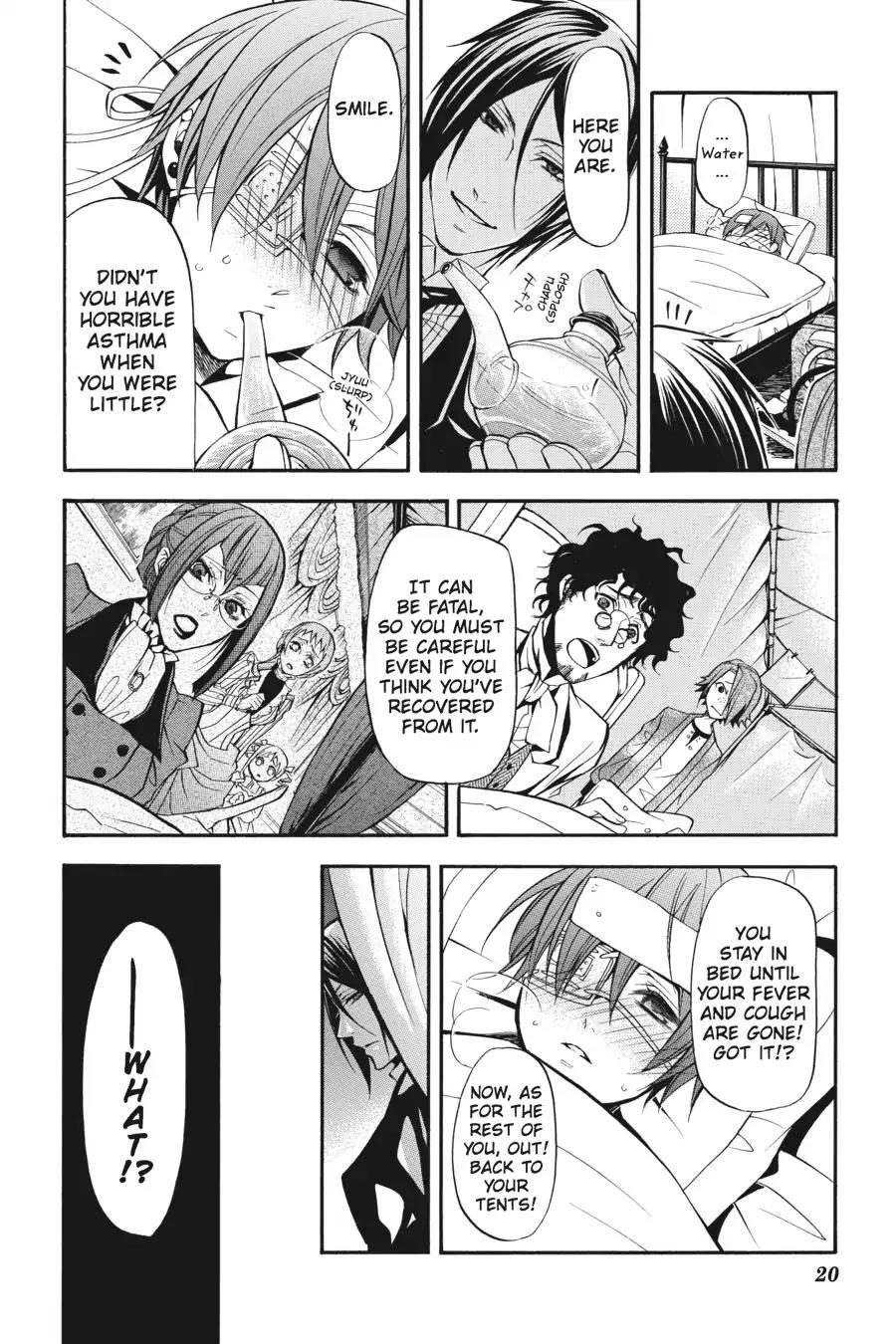 Kuroshitsuji Chapter 28 page 21 - Chapter 28: In the Morning: The Butler, Parleying