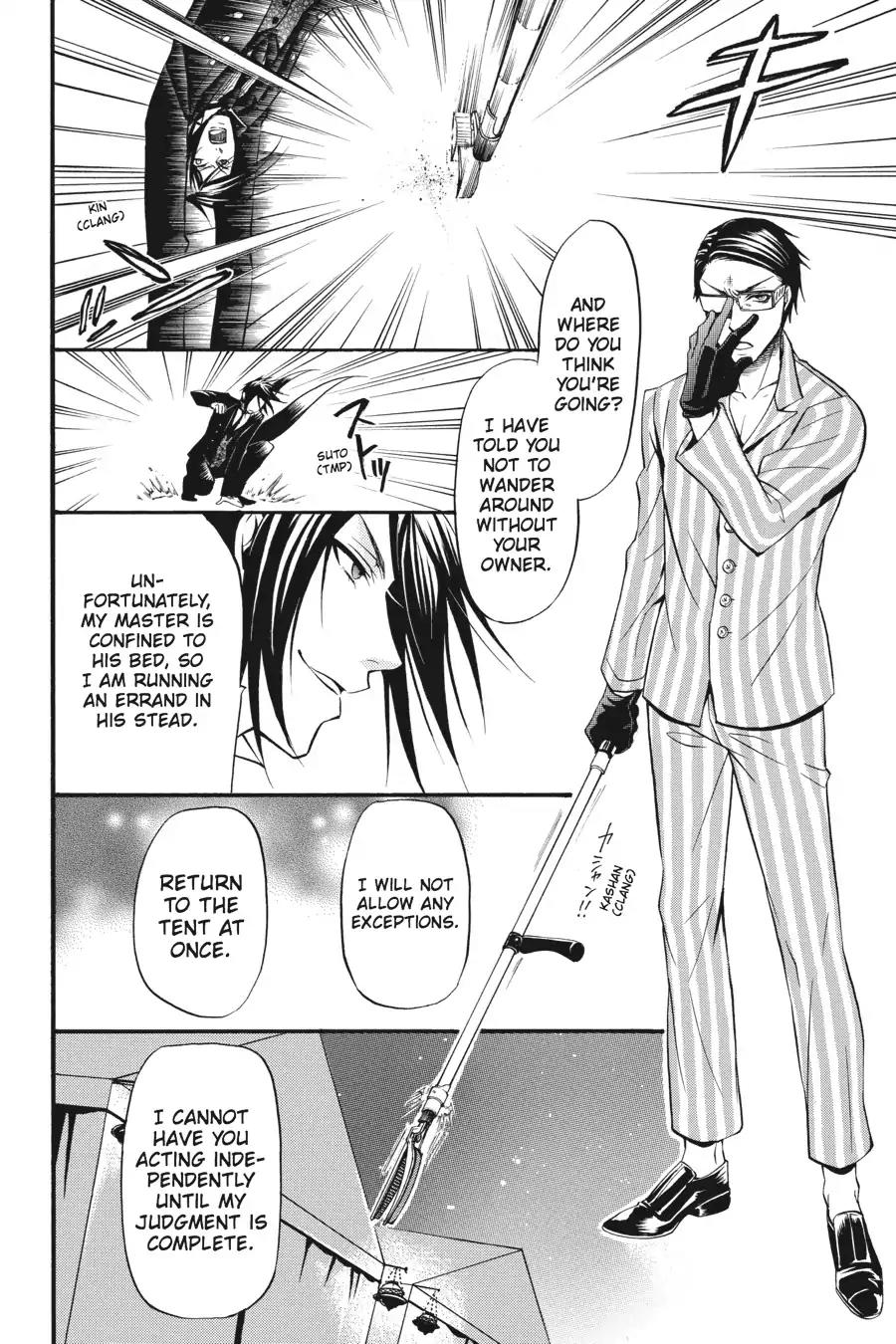 Kuroshitsuji Chapter 28 page 27 - Chapter 28: In the Morning: The Butler, Parleying