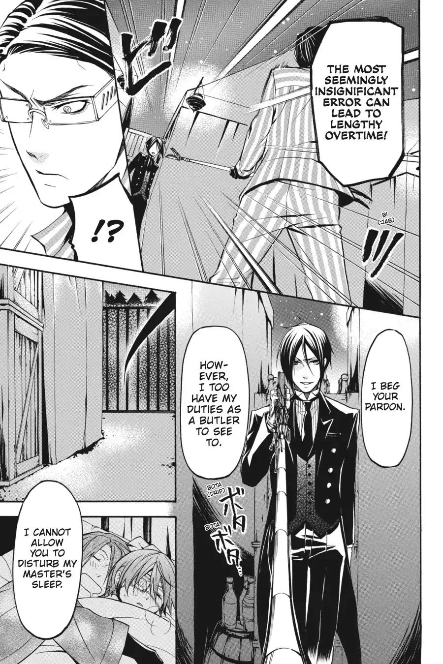 Kuroshitsuji Chapter 28 page 28 - Chapter 28: In the Morning: The Butler, Parleying