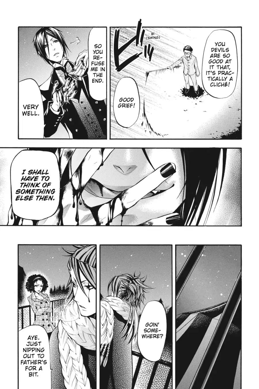 Kuroshitsuji Chapter 28 page 30 - Chapter 28: In the Morning: The Butler, Parleying