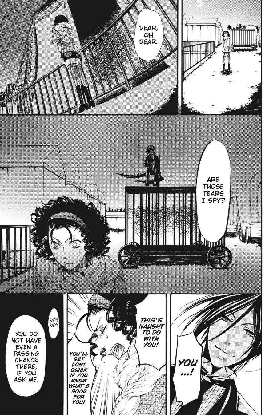 Kuroshitsuji Chapter 28 page 34 - Chapter 28: In the Morning: The Butler, Parleying