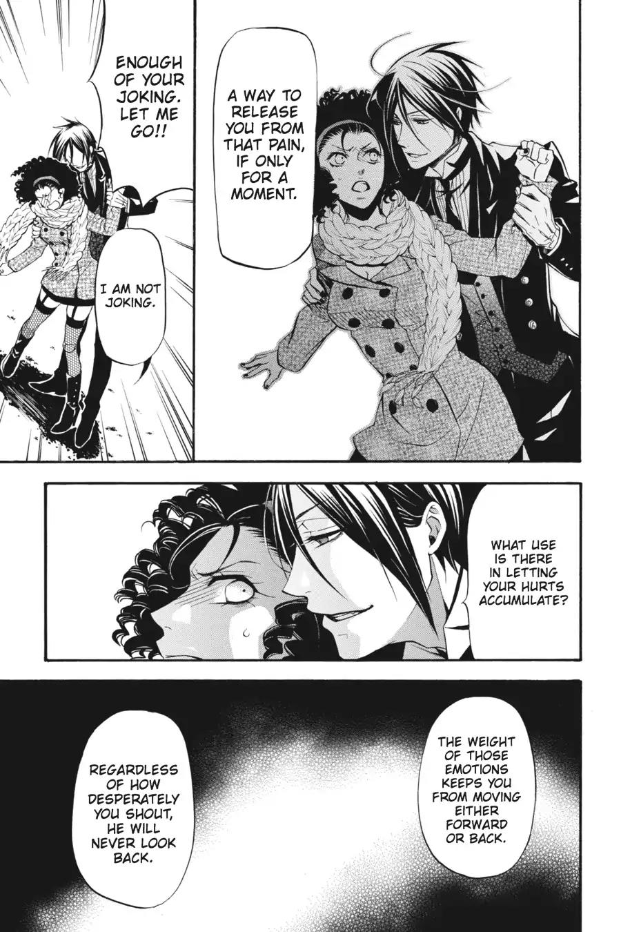 Kuroshitsuji Chapter 28 page 36 - Chapter 28: In the Morning: The Butler, Parleying