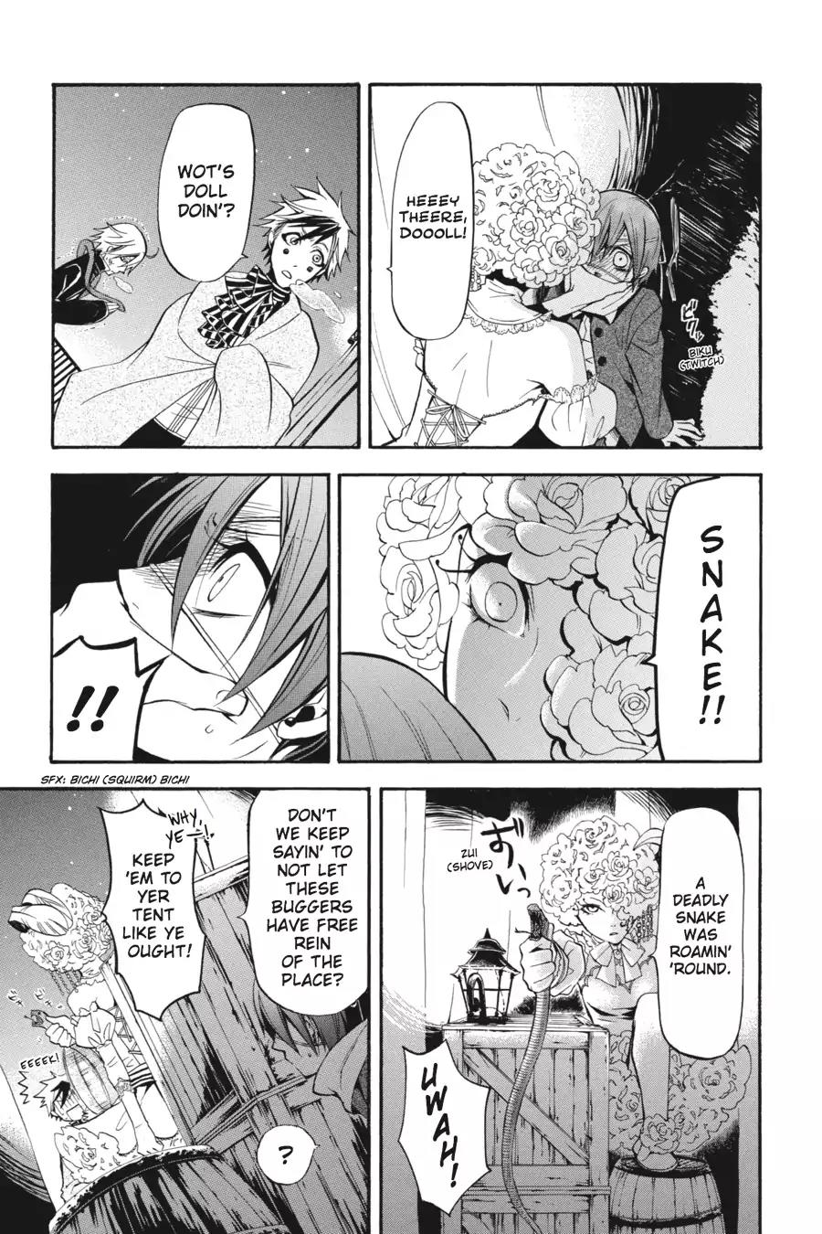 Kuroshitsuji Chapter 28 page 6 - Chapter 28: In the Morning: The Butler, Parleying