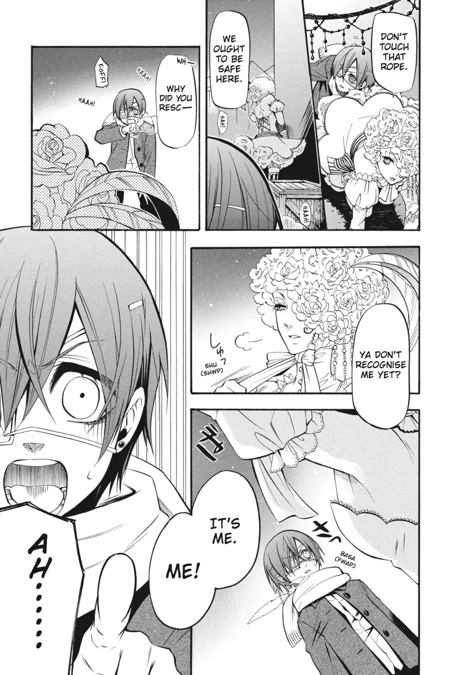 Kuroshitsuji Chapter 28 page 8 - Chapter 28: In the Morning: The Butler, Parleying