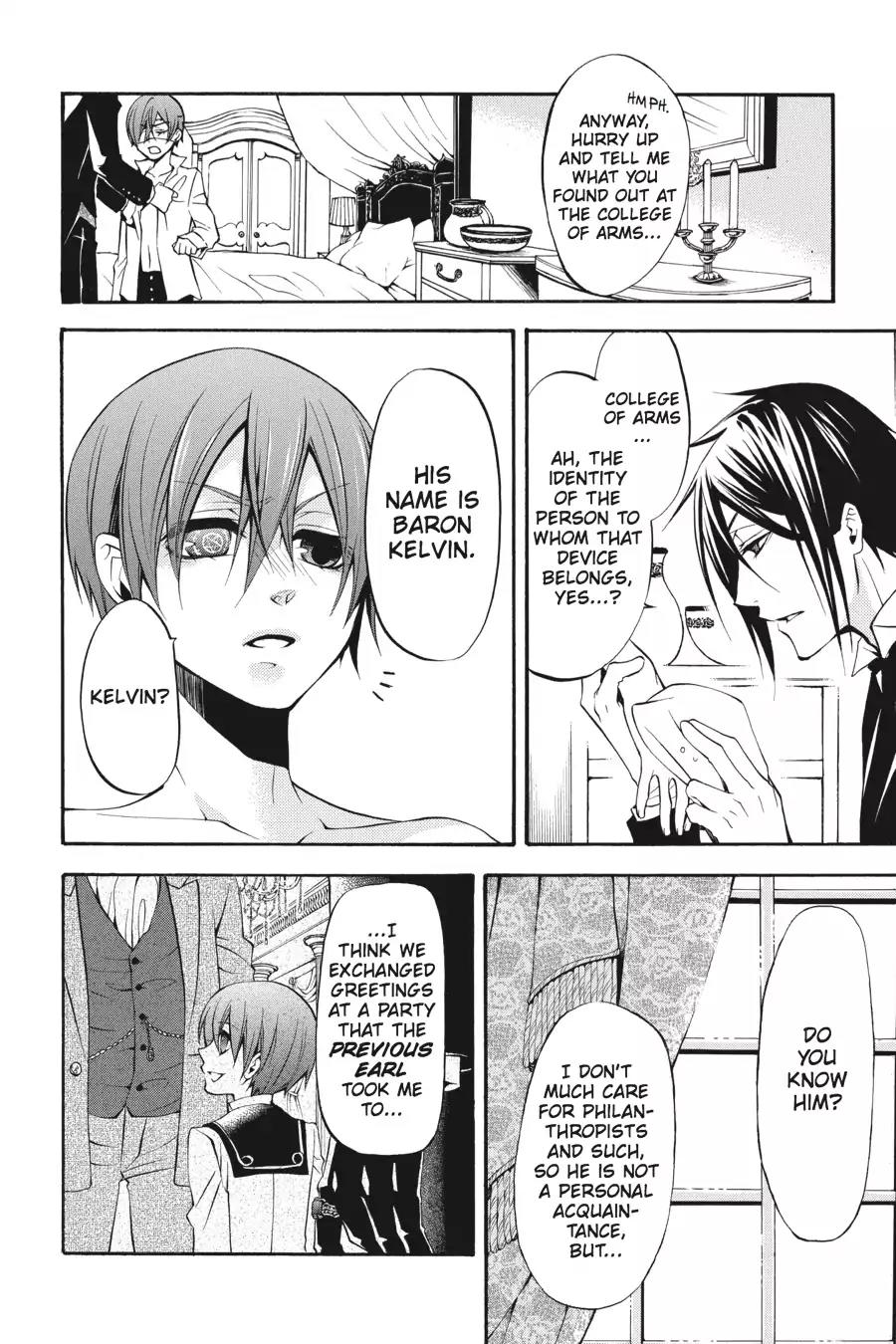 Kuroshitsuji Chapter 29 page 12 - Chapter 29: At noon: The Butler, Scandalous