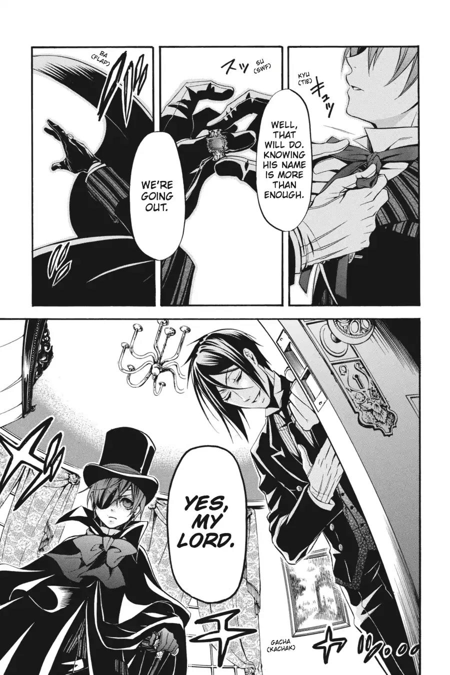 Kuroshitsuji Chapter 29 page 13 - Chapter 29: At noon: The Butler, Scandalous