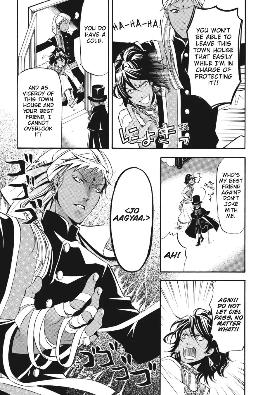 Kuroshitsuji Chapter 29 page 15 - Chapter 29: At noon: The Butler, Scandalous