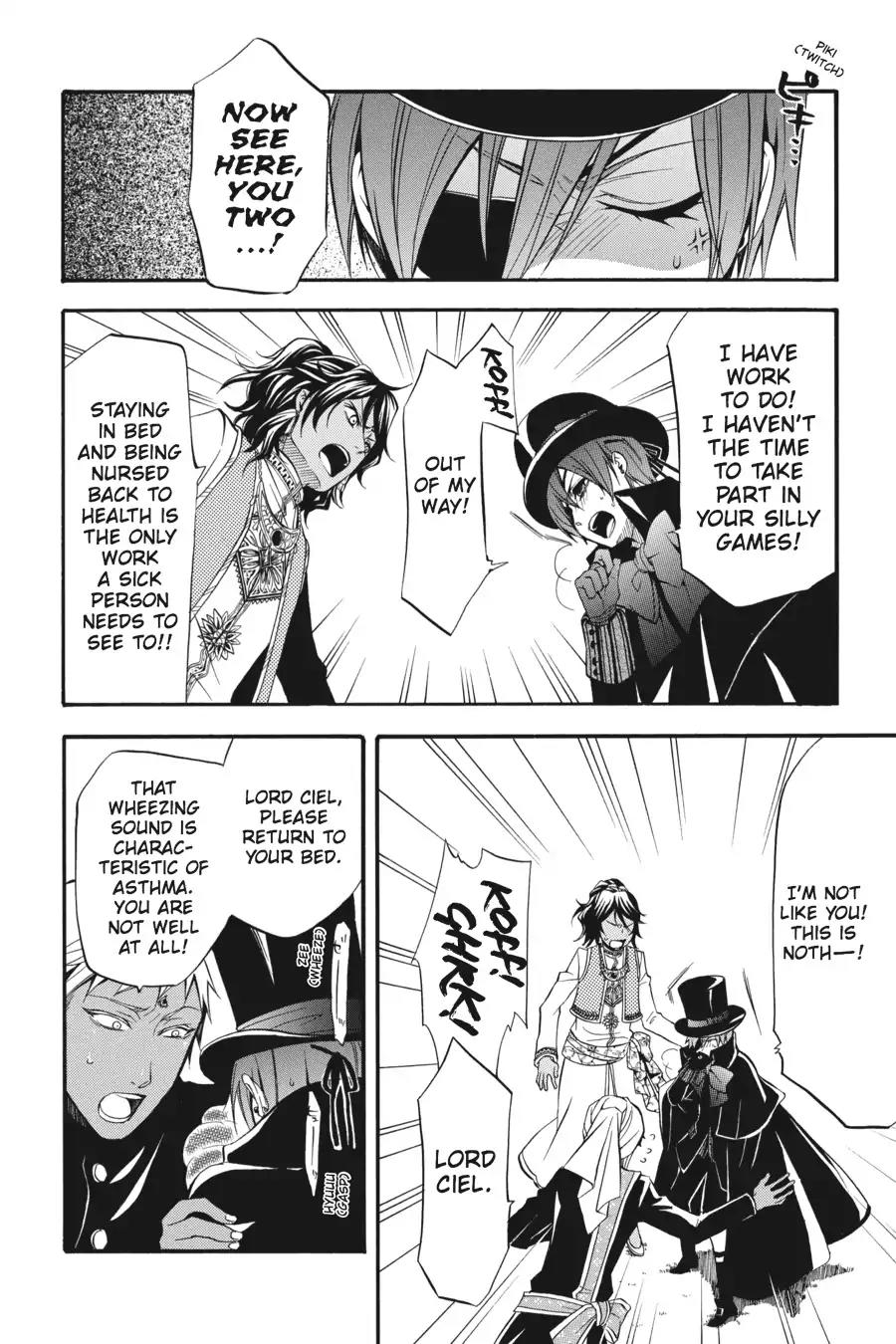 Kuroshitsuji Chapter 29 page 16 - Chapter 29: At noon: The Butler, Scandalous