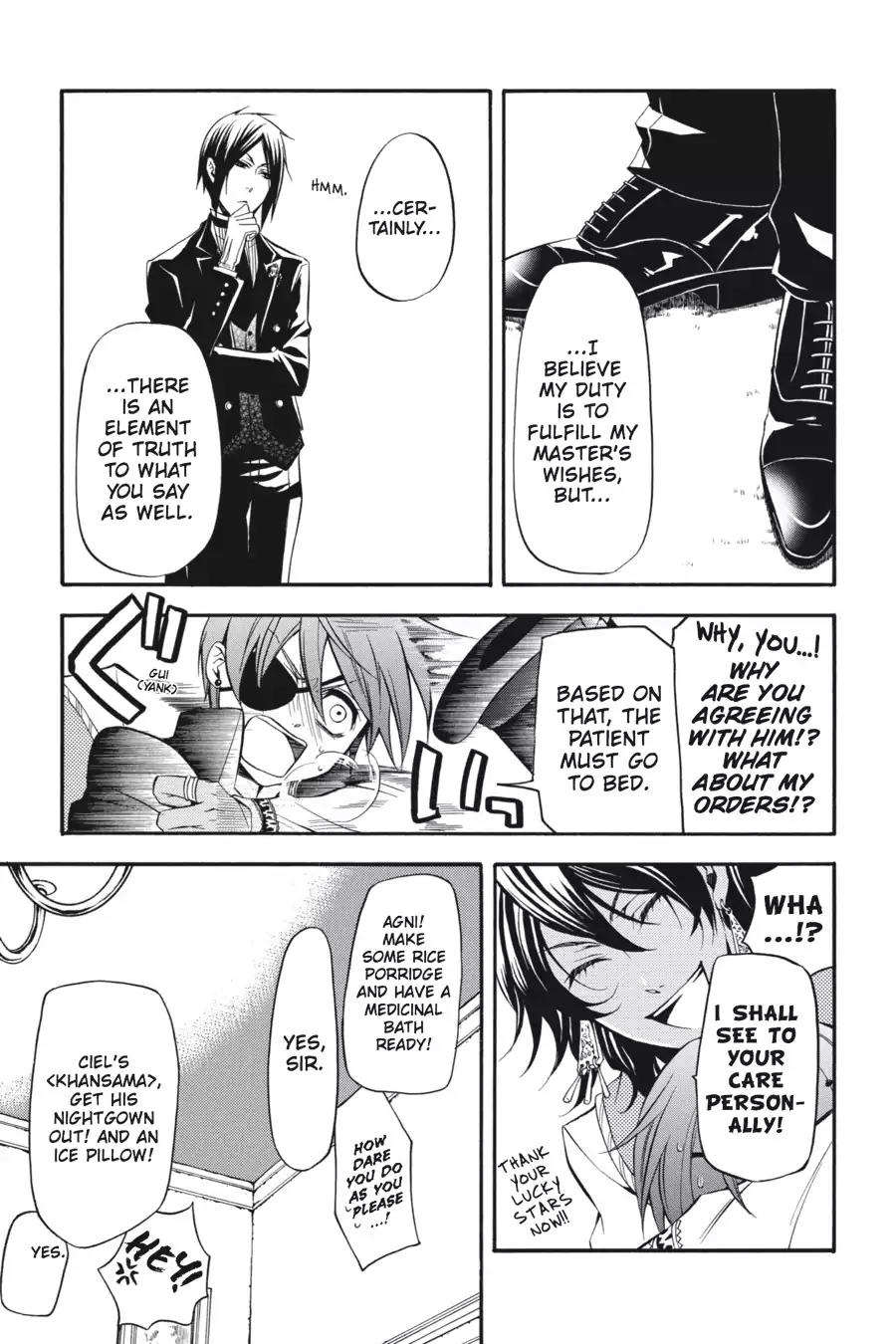 Kuroshitsuji Chapter 29 page 19 - Chapter 29: At noon: The Butler, Scandalous