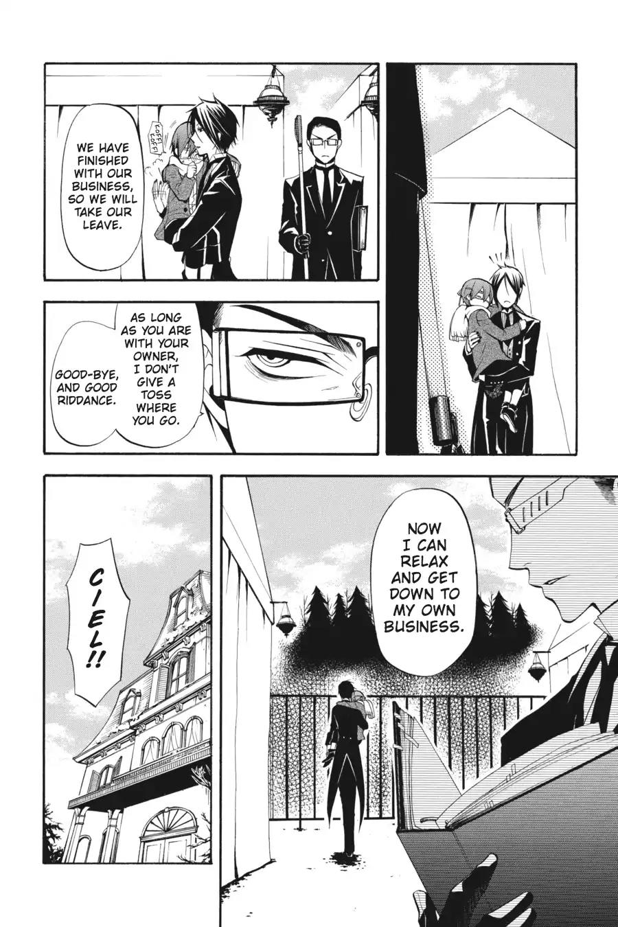Kuroshitsuji Chapter 29 page 8 - Chapter 29: At noon: The Butler, Scandalous