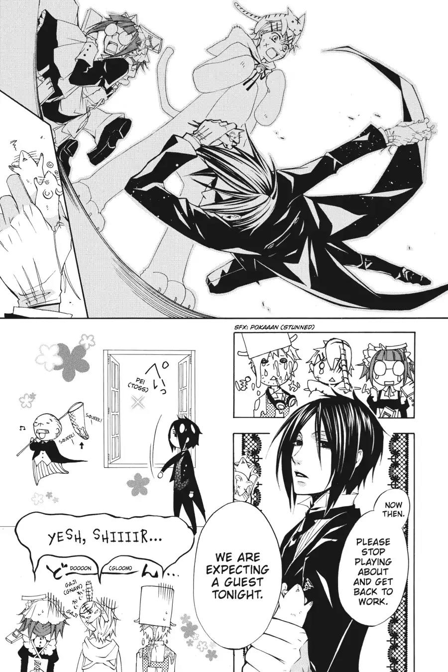 Kuroshitsuji Chapter 3 page 15 - Chapter 3: At night: The Butler, Omnipotent