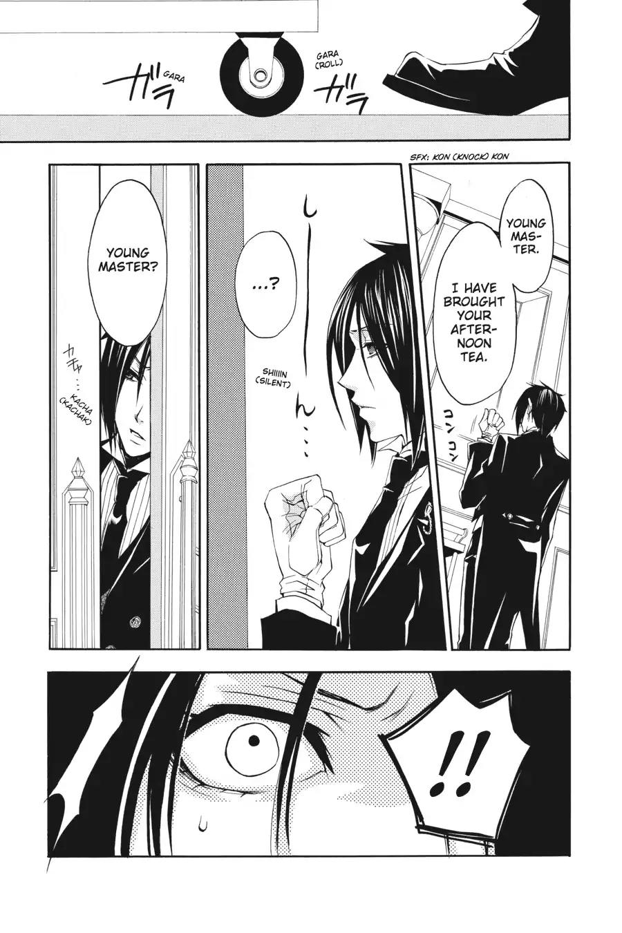 Kuroshitsuji Chapter 3 page 17 - Chapter 3: At night: The Butler, Omnipotent