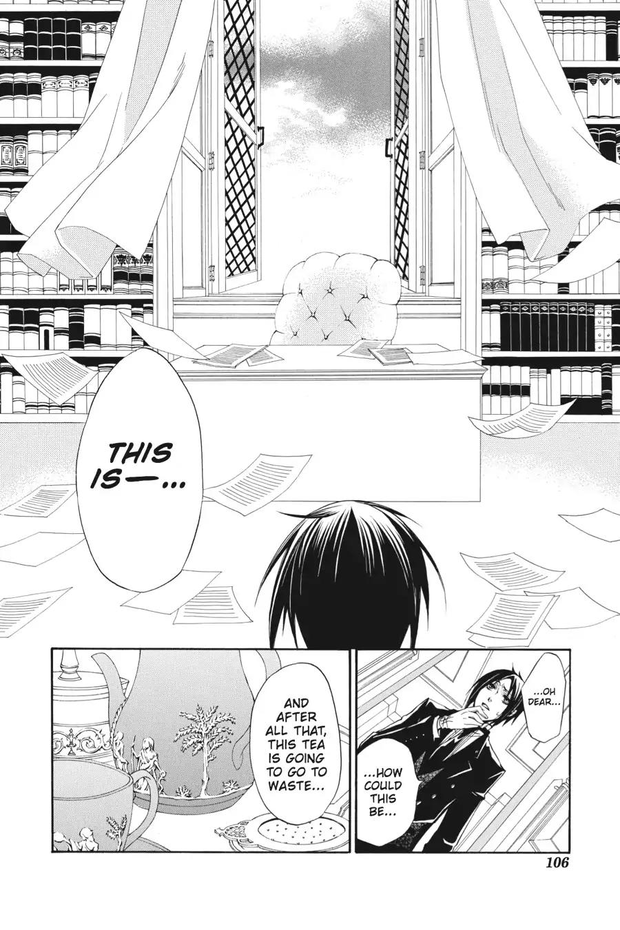 Kuroshitsuji Chapter 3 page 18 - Chapter 3: At night: The Butler, Omnipotent