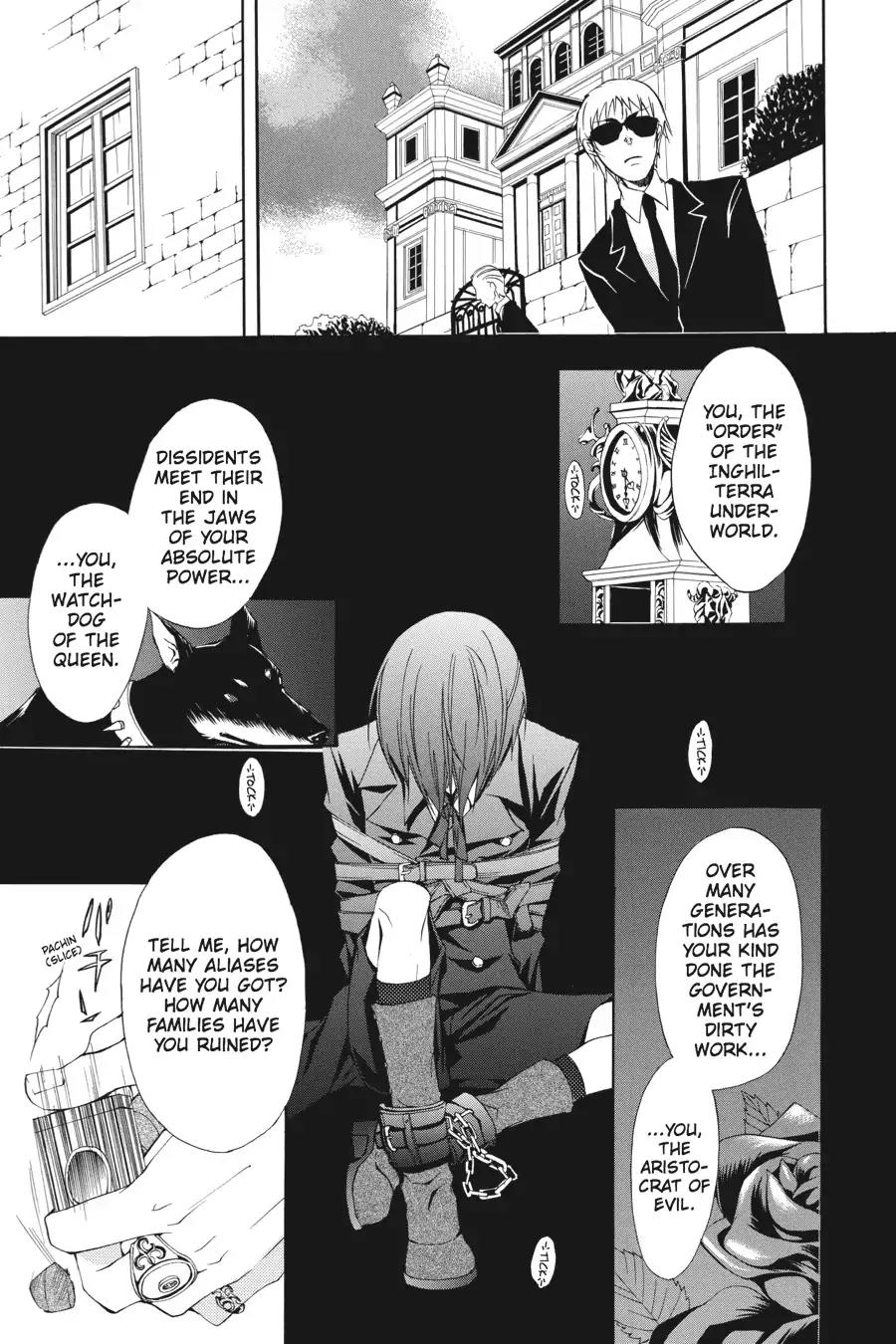 Kuroshitsuji Chapter 3 page 19 - Chapter 3: At night: The Butler, Omnipotent