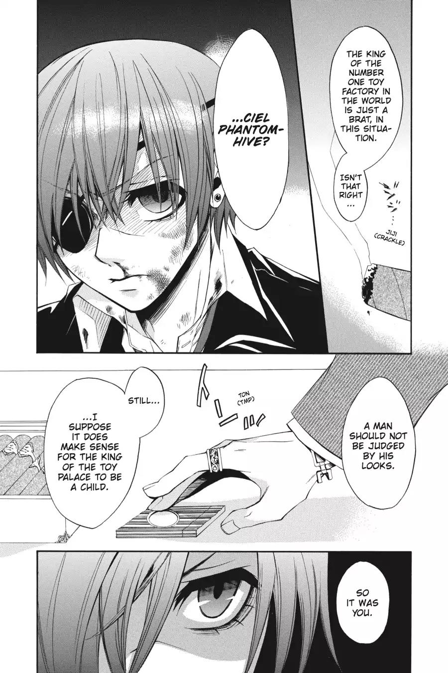 Kuroshitsuji Chapter 3 page 20 - Chapter 3: At night: The Butler, Omnipotent