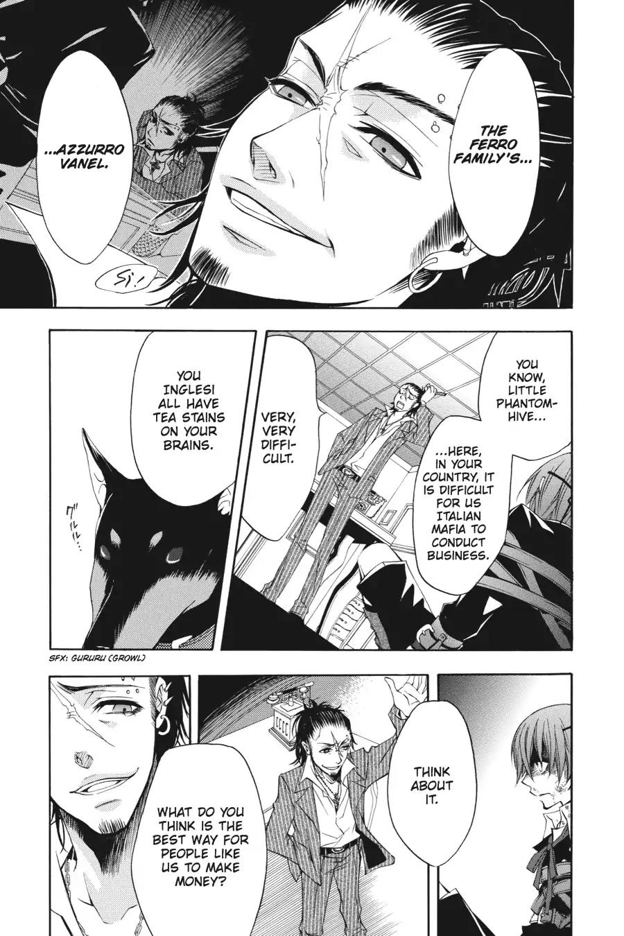 Kuroshitsuji Chapter 3 page 21 - Chapter 3: At night: The Butler, Omnipotent
