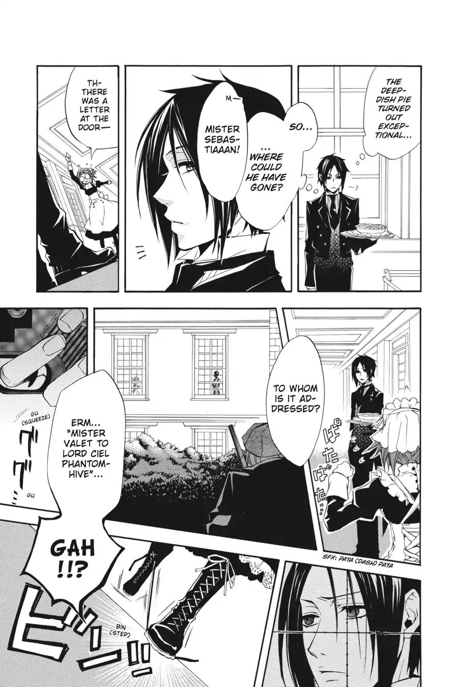 Kuroshitsuji Chapter 3 page 27 - Chapter 3: At night: The Butler, Omnipotent