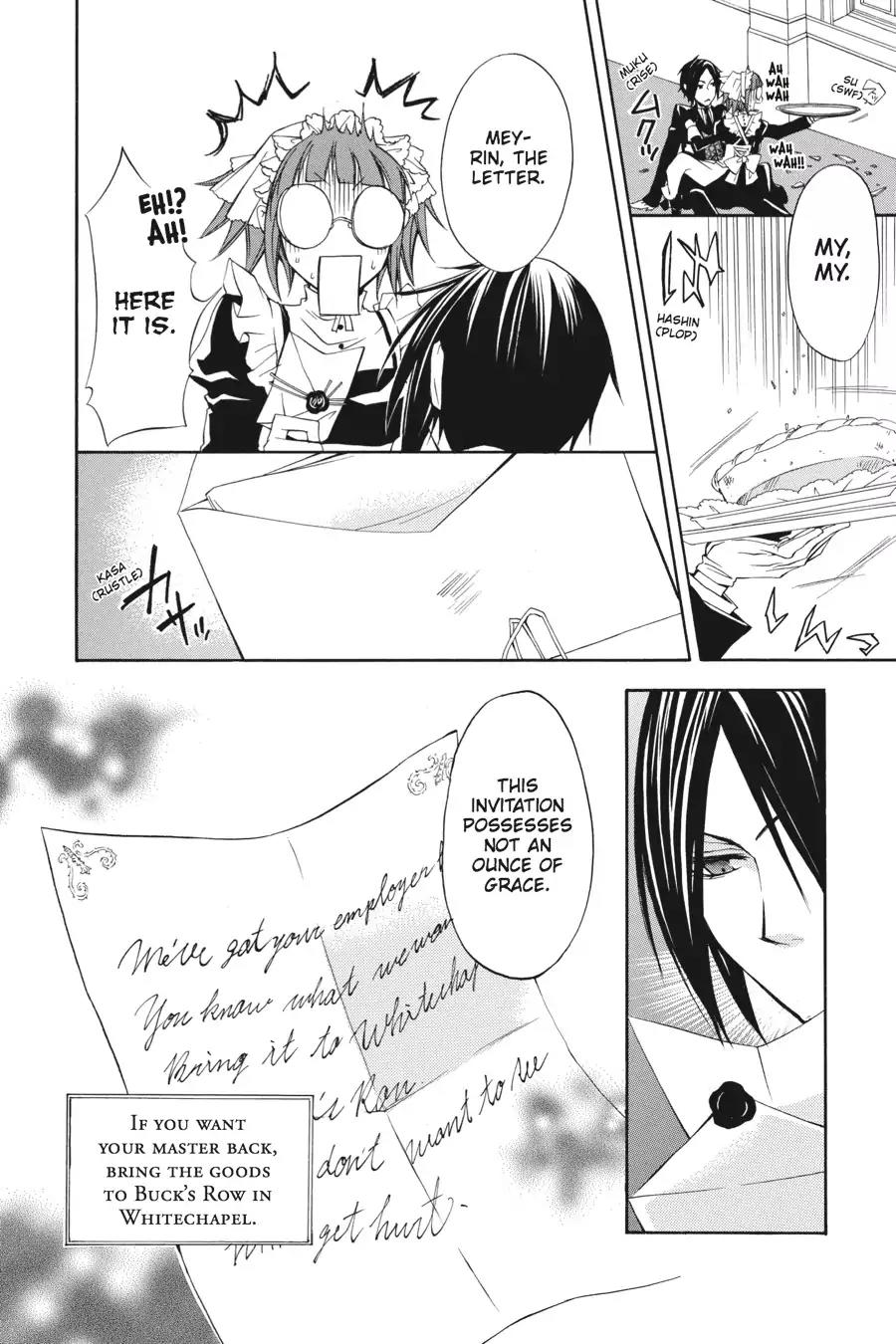 Kuroshitsuji Chapter 3 page 30 - Chapter 3: At night: The Butler, Omnipotent