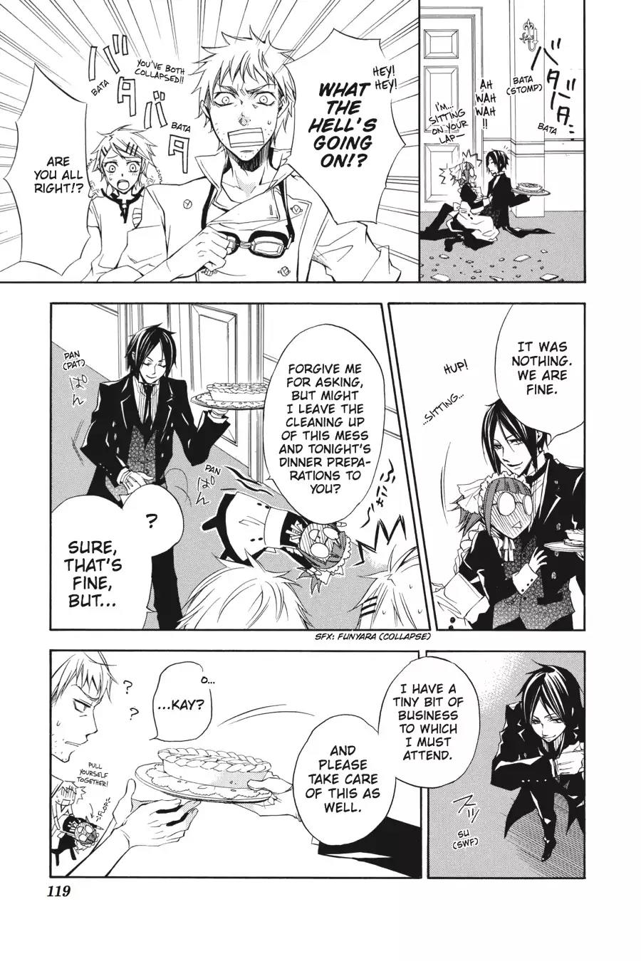 Kuroshitsuji Chapter 3 page 31 - Chapter 3: At night: The Butler, Omnipotent