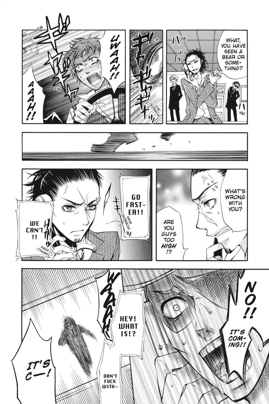 Kuroshitsuji Chapter 3 page 34 - Chapter 3: At night: The Butler, Omnipotent
