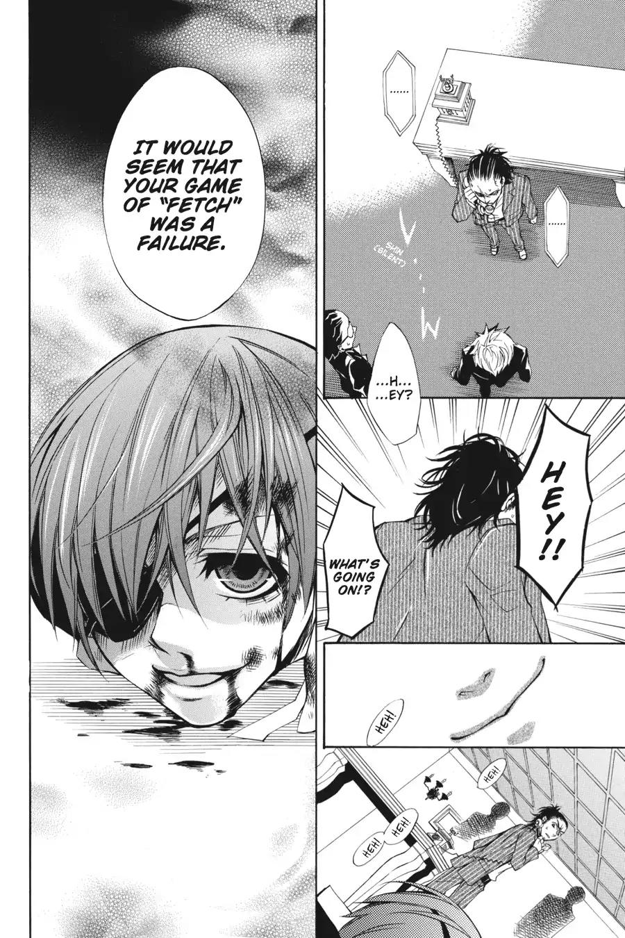 Kuroshitsuji Chapter 3 page 36 - Chapter 3: At night: The Butler, Omnipotent