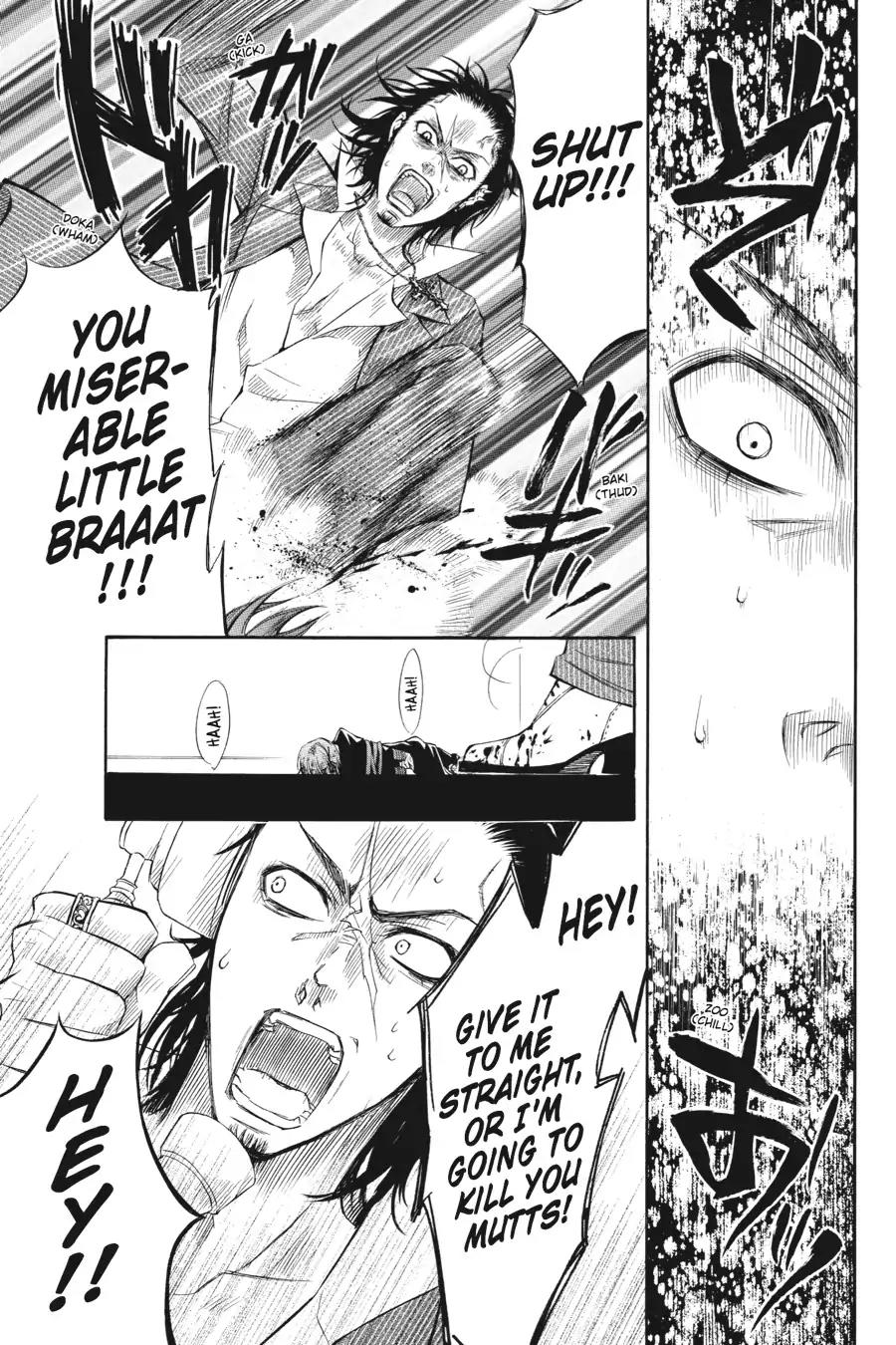 Kuroshitsuji Chapter 3 page 37 - Chapter 3: At night: The Butler, Omnipotent