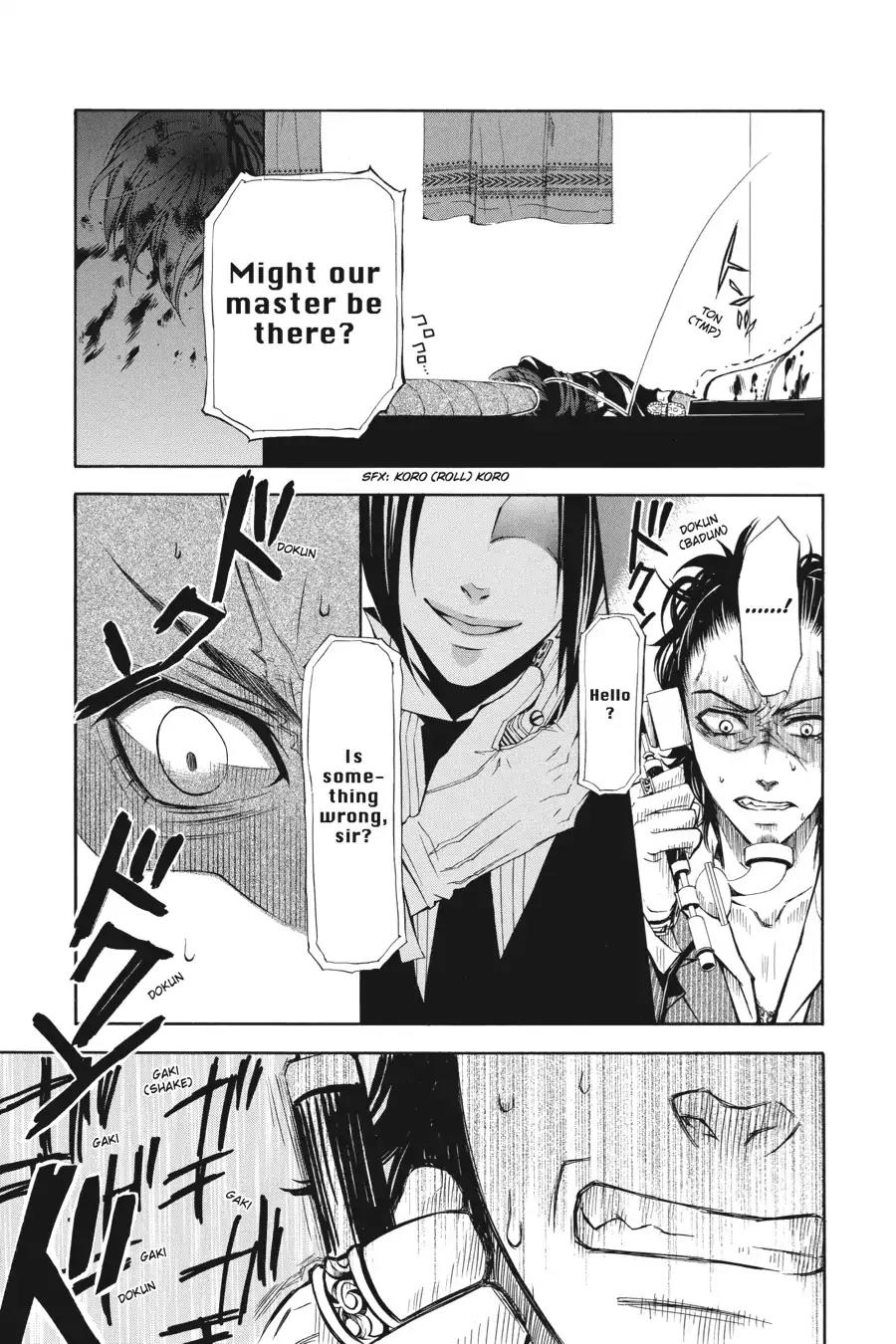 Kuroshitsuji Chapter 3 page 39 - Chapter 3: At night: The Butler, Omnipotent