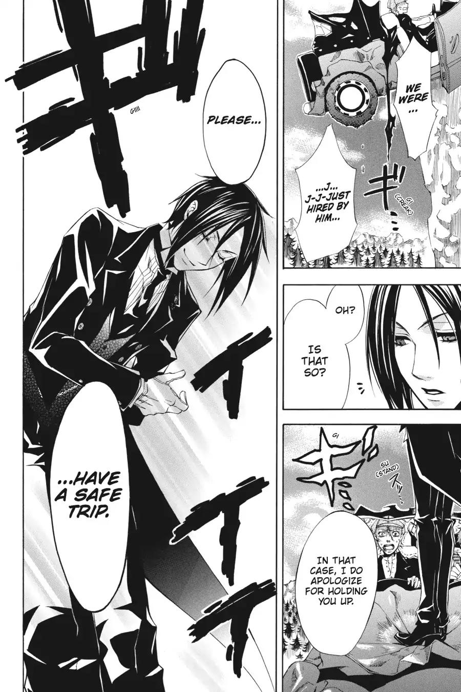 Kuroshitsuji Chapter 3 page 44 - Chapter 3: At night: The Butler, Omnipotent