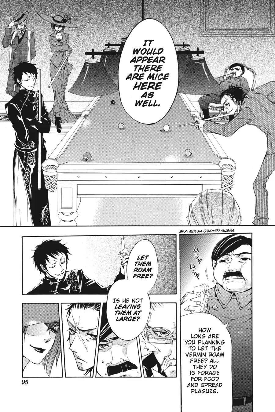 Kuroshitsuji Chapter 3 page 7 - Chapter 3: At night: The Butler, Omnipotent
