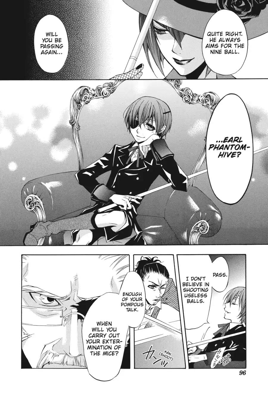 Kuroshitsuji Chapter 3 page 8 - Chapter 3: At night: The Butler, Omnipotent