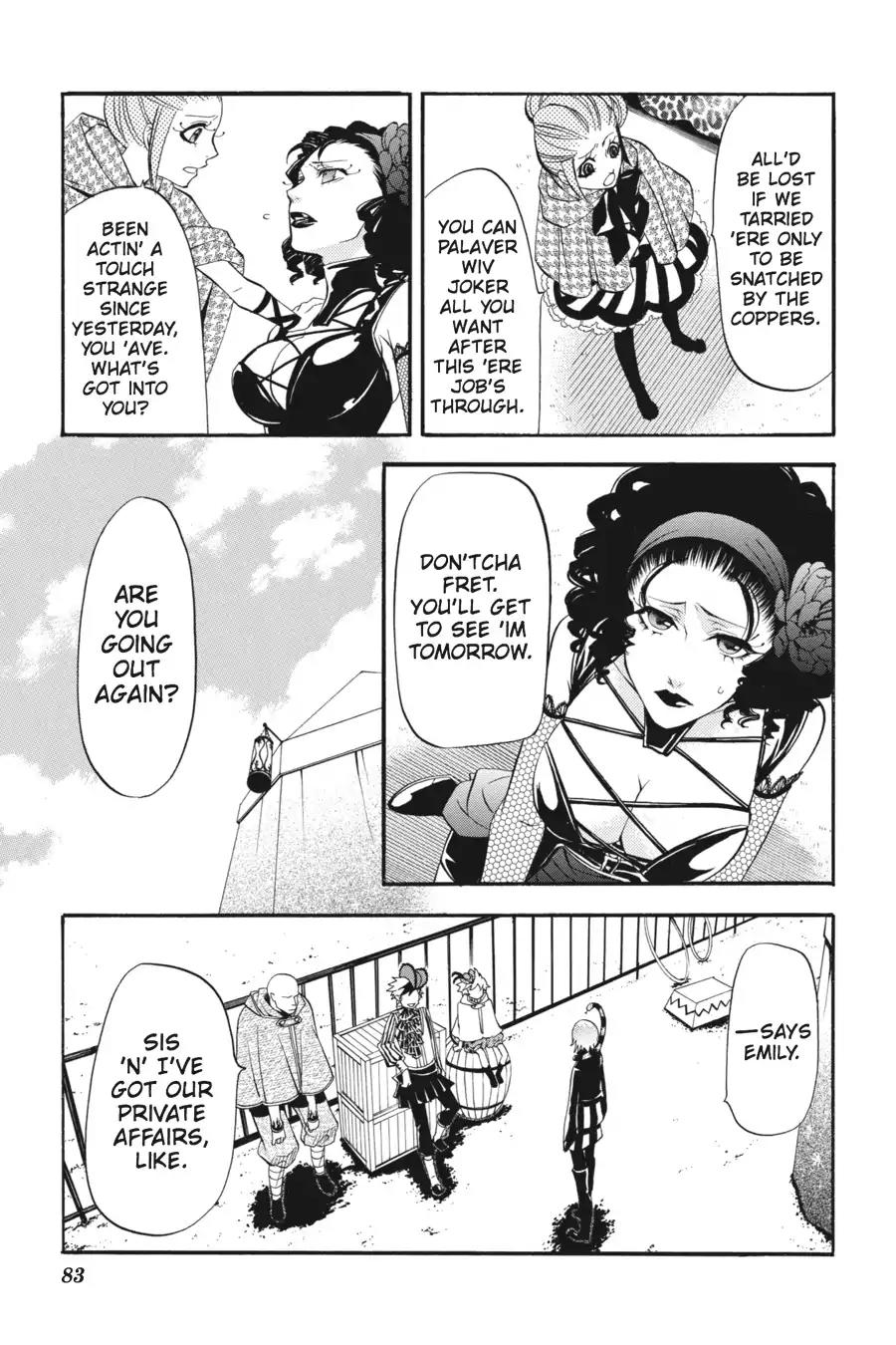 Kuroshitsuji Chapter 30 page 13 - Chapter 30: In the afternoon: The Butler, Nurturing