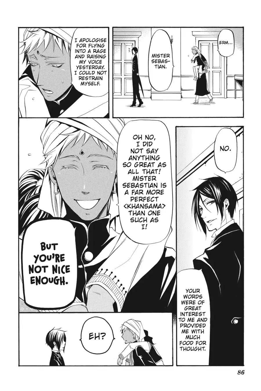 Kuroshitsuji Chapter 30 page 16 - Chapter 30: In the afternoon: The Butler, Nurturing