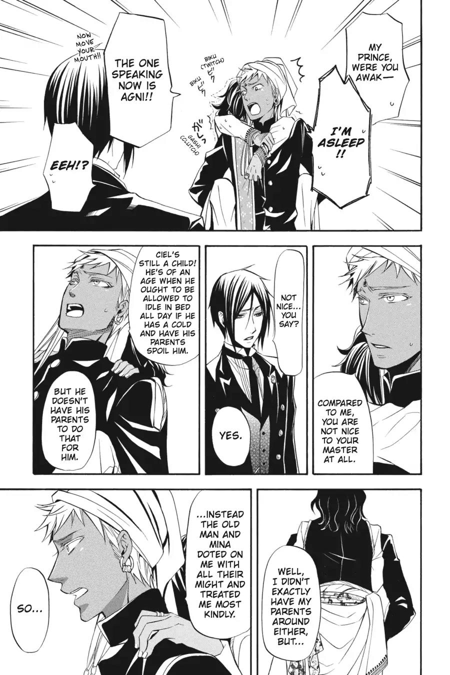 Kuroshitsuji Chapter 30 page 17 - Chapter 30: In the afternoon: The Butler, Nurturing