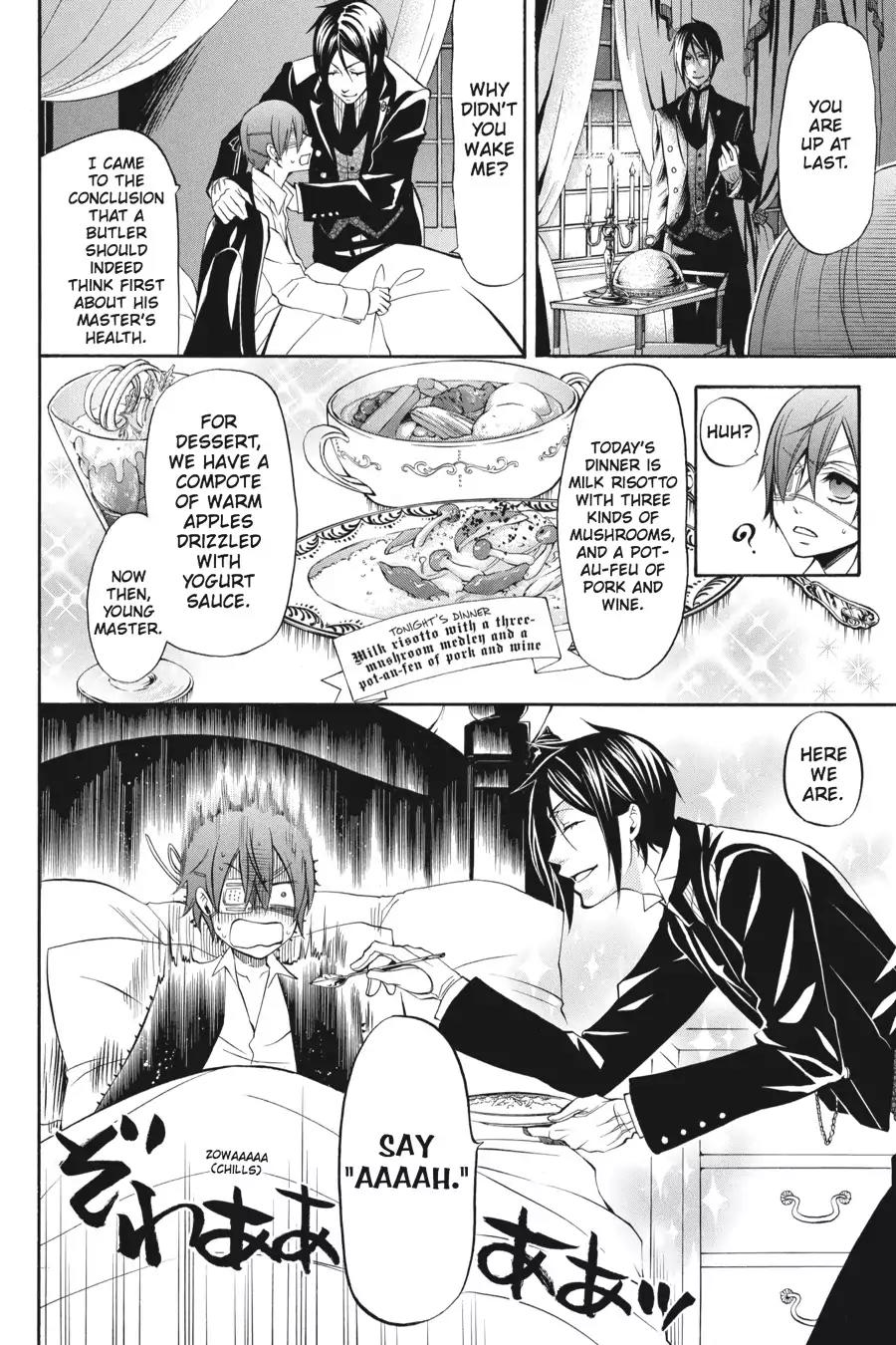Kuroshitsuji Chapter 30 page 20 - Chapter 30: In the afternoon: The Butler, Nurturing