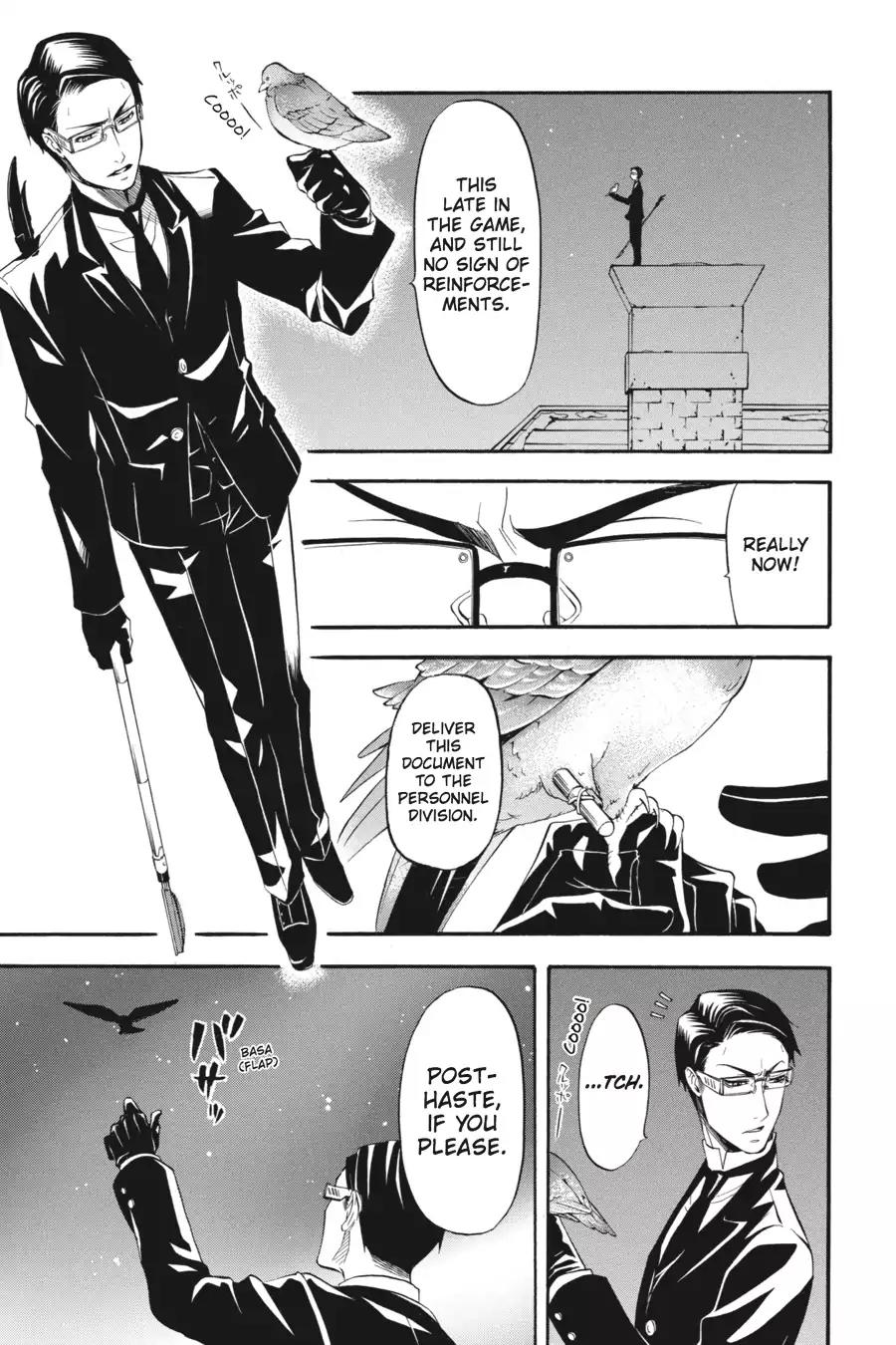 Kuroshitsuji Chapter 30 page 27 - Chapter 30: In the afternoon: The Butler, Nurturing