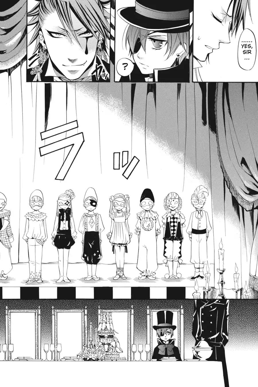 Kuroshitsuji Chapter 31 page 10 - Chapter 31: At night: The Butler, A Spectator