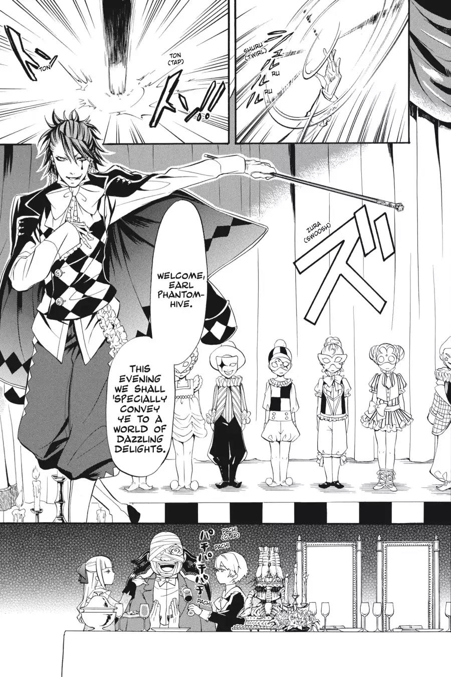 Kuroshitsuji Chapter 31 page 11 - Chapter 31: At night: The Butler, A Spectator