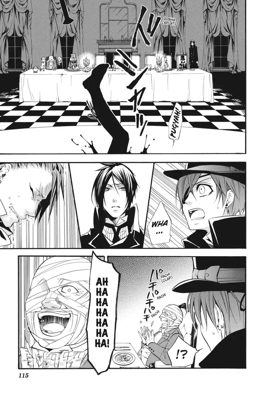 Kuroshitsuji Chapter 31 page 13 - Chapter 31: At night: The Butler, A Spectator