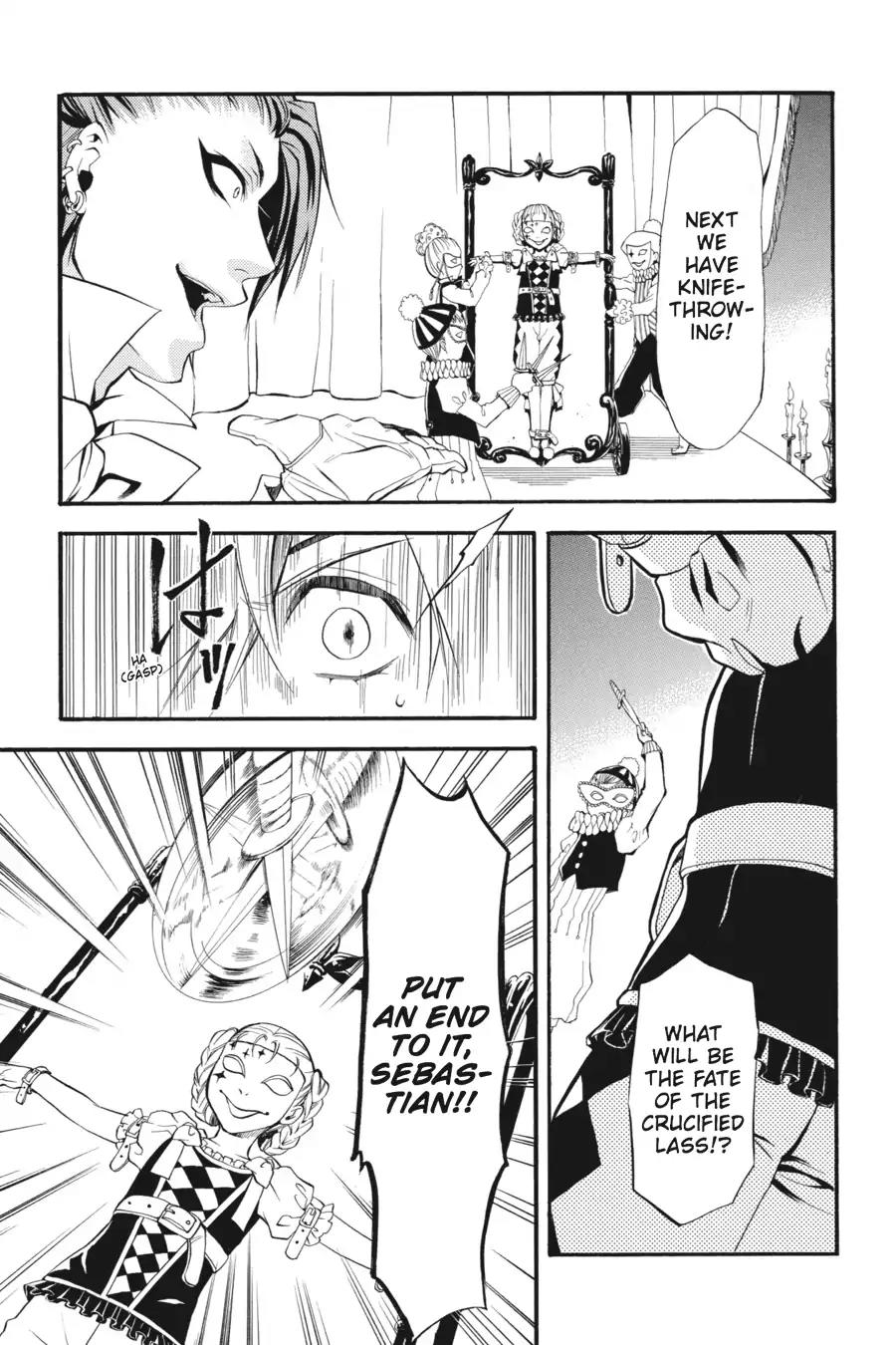 Kuroshitsuji Chapter 31 page 15 - Chapter 31: At night: The Butler, A Spectator